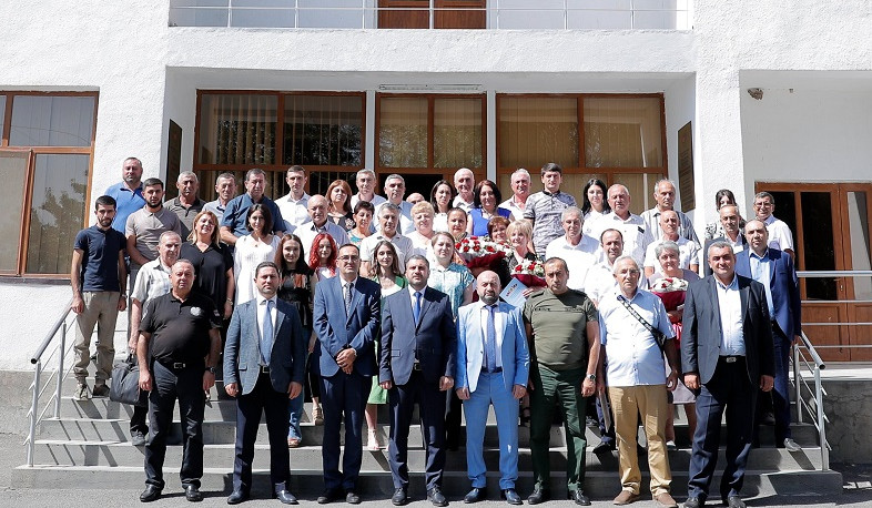 ԱԻՆ պաշտոնյաները մասնակցել են «Սեյսմիկ պաշտպանության տարածքային ծառայության» ստեղծման տարեդարձի միջոցառմանը