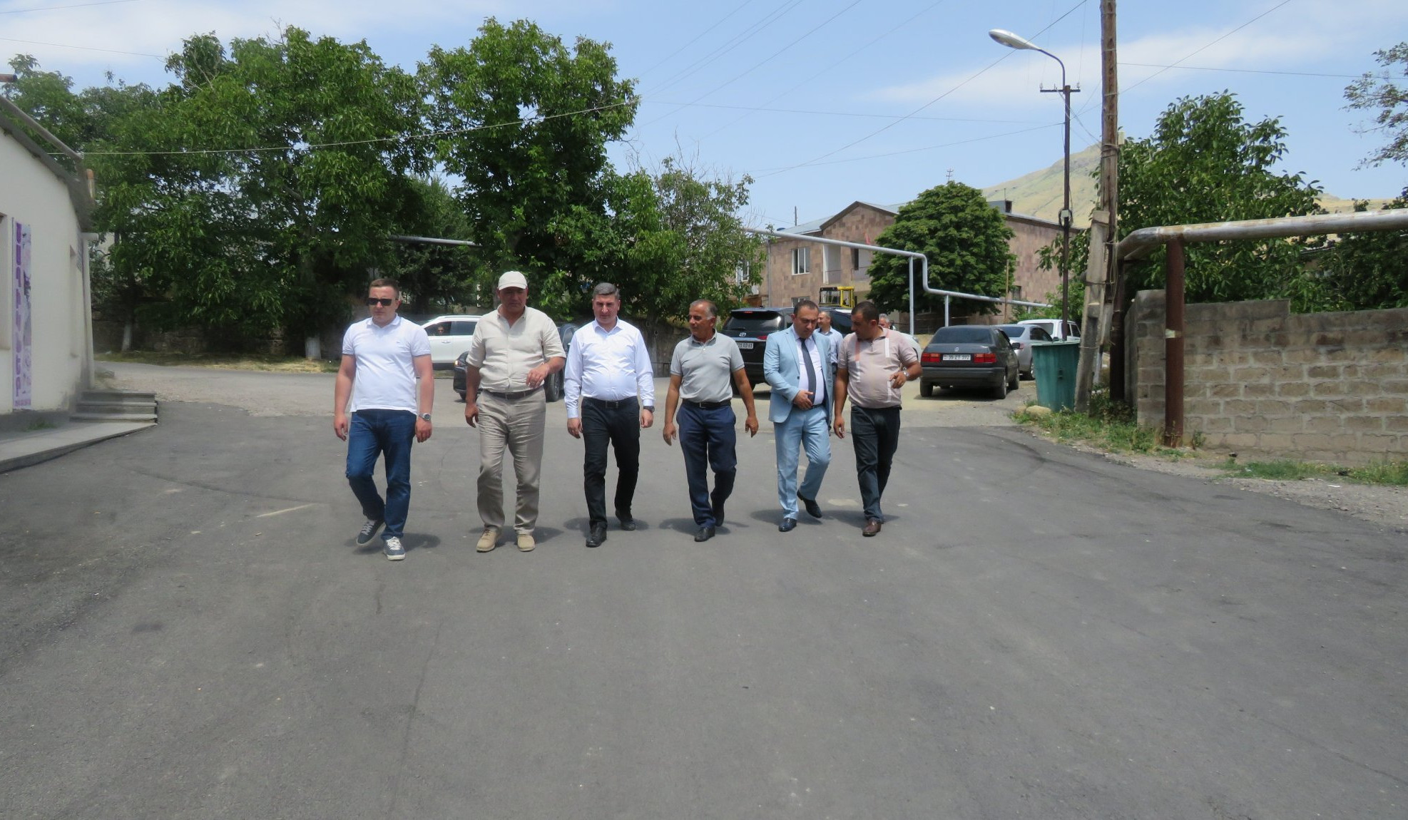 Գնել Սանոսյանը Եղեգնաձորում ծանոթացել է թիվ 1 դպրոցի կառուցման աշխատանքներին