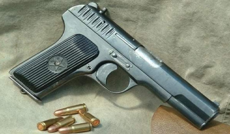 23-ամյա երիտասարդի մոտ ատրճանակ է հայտնաբերվել