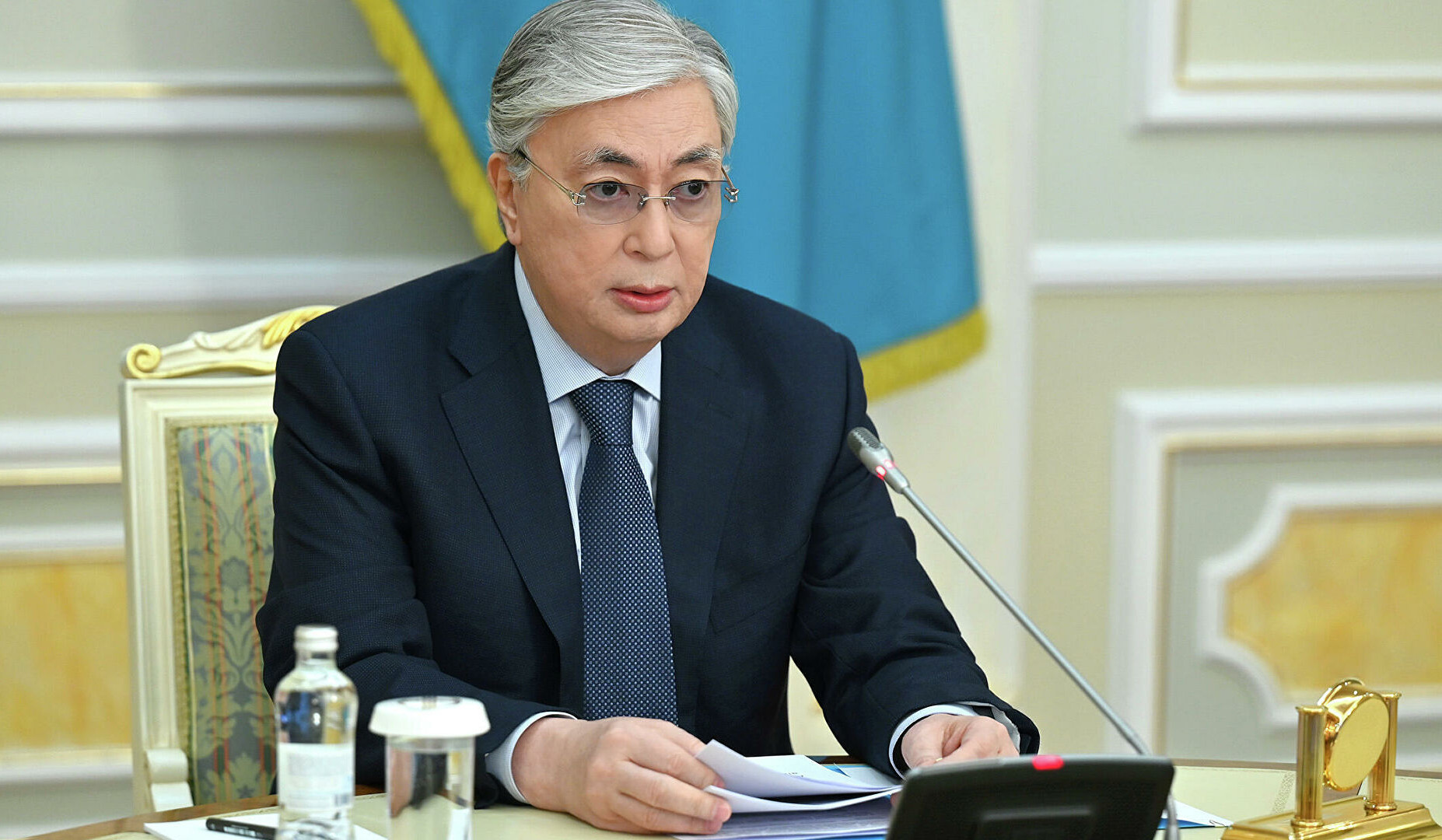 Токаев подтвердил позицию Казахстана о дипломатическом урегулировании ситуации на Украине