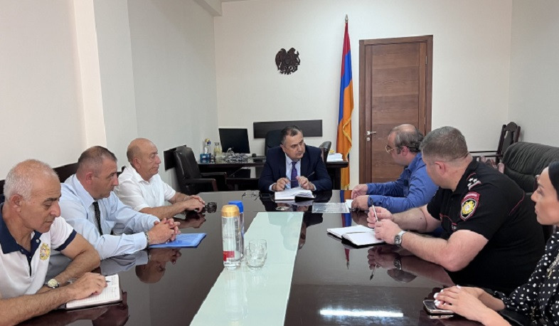 Աշխատանքային խորհրդակցություն «ՀՀ վարչապետի գավաթ» սիրողական լողի մրցաշարից առաջ