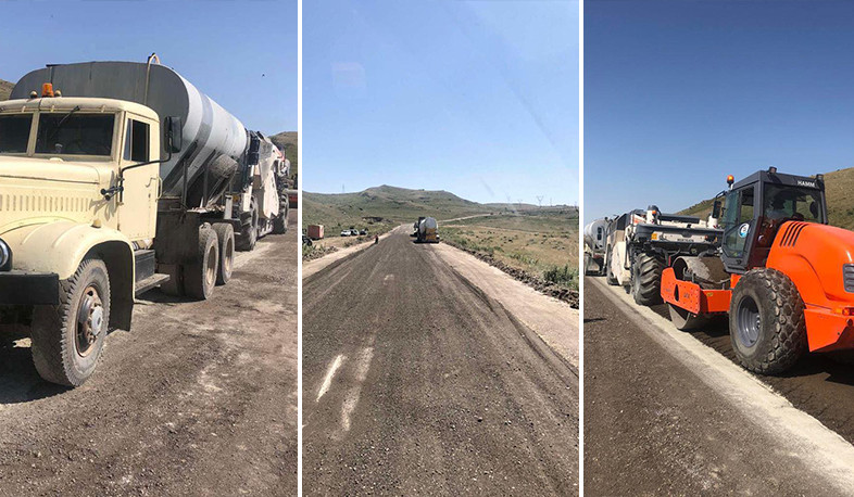 Հիմնանորոգման աշխատանքներ՝ Սևան-Մարտունի-Գետափ միջպետական ավտոճանապարհին
