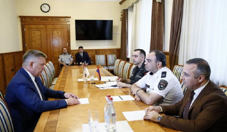 Ոստիկանության պետն ընդունել է ԱՊՀ մասնակից պետությունների կոորդինացիոն Բյուրոյի տնօրենին