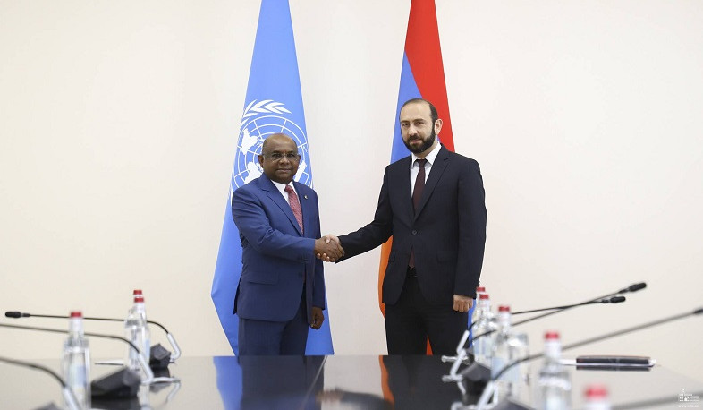 Նախարար Միրզոյանը Աբդուլա Շահիդի հետ հանդիպմանը վերահաստատել է ԼՂ հակամարտության խաղաղ կարգավորմանը հասնելու Հայաստանի հանձնառությունը