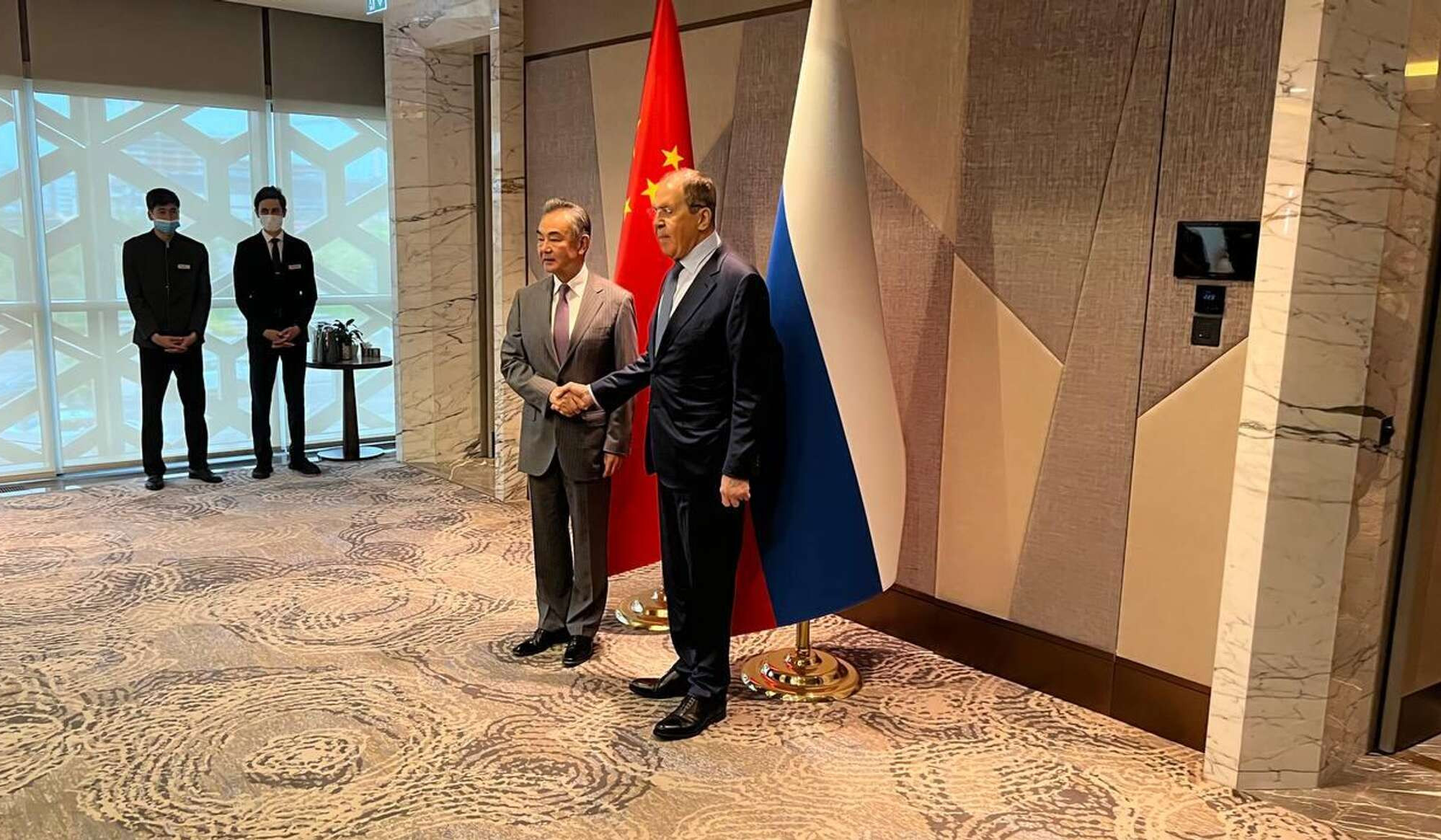 Daşkənddə Rusya və Çin XİN başçılarının görüşü baş tutub