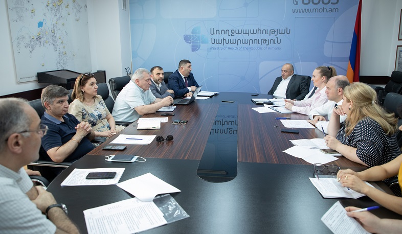 Մարզային ԲԿ-ների բուժծառայության և սպասարկման որակը բարձրացնելու վերաբերյալ քննարկում՝ առողջապահության նախարարությունում