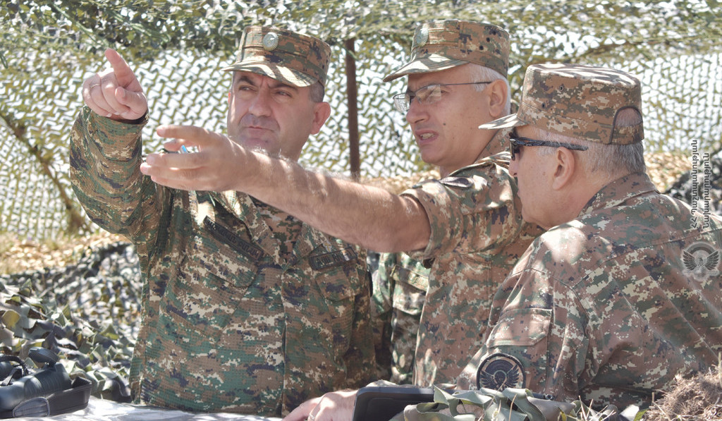 ԶՈՒ ԳՇ պետն այցելել է N զորամիավորում, հետևել պլանավորված միջոցառումների կատարման ընթացքին