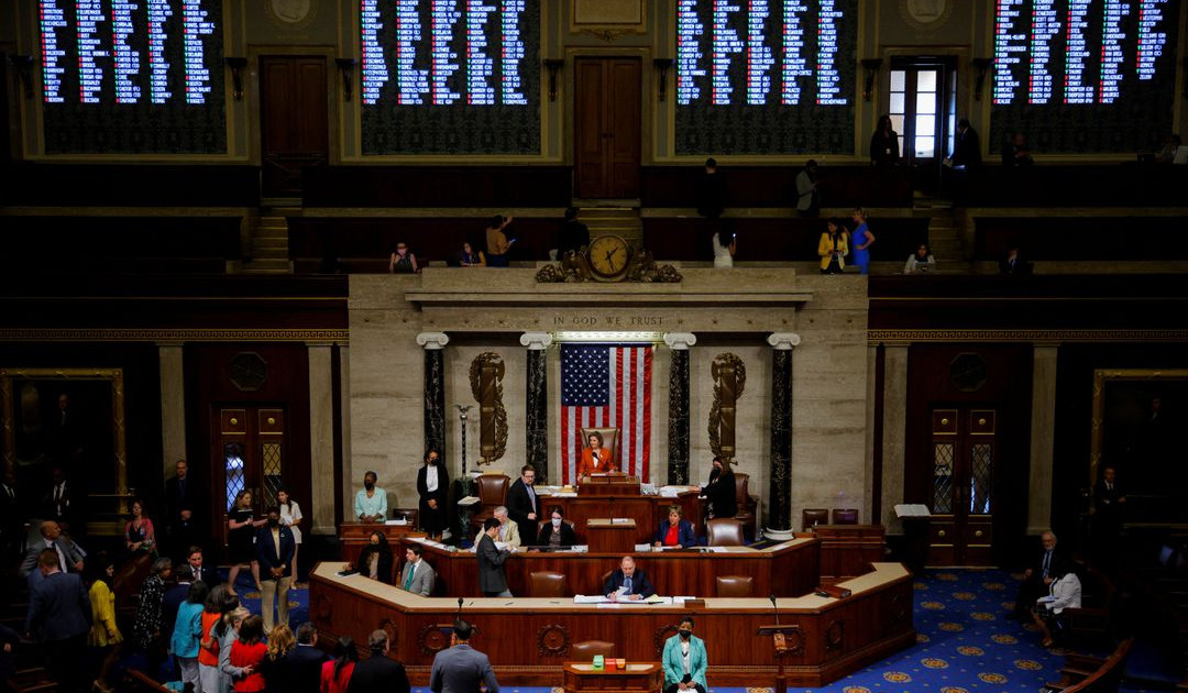 U.S. House passes, sends to Senate assault-style weapon ban