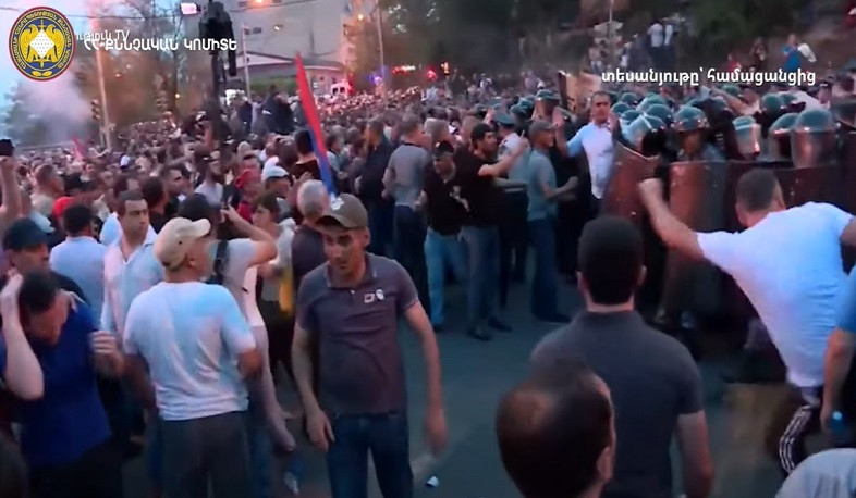 Հայտնաբերվել է Պռոշյան-Դեմիրճյան խաչմերուկում տեղի ունեցած զանգվածային անկարգությունների քրեական վարույթով հետախուզվողը