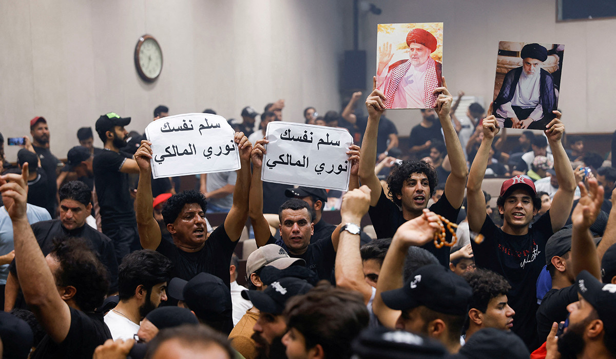 Իրաքում զանգվածային բողոքի ցույցերի ֆոնին որոշում է կայացվել Բաղդադ զորքեր մտցնել