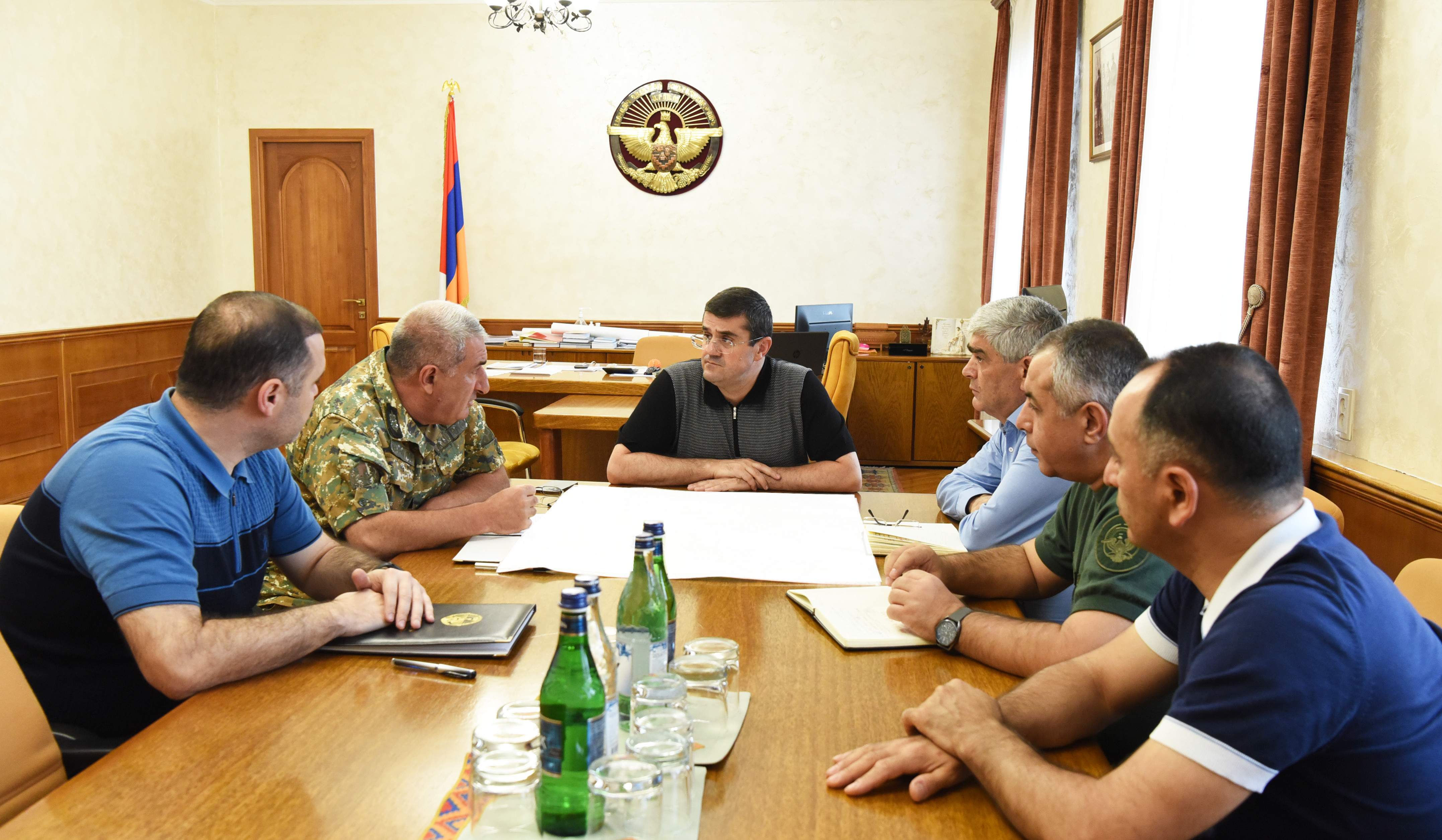 President of Artsakh called meeting with participation of officials of power structures