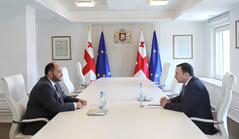 Արայիկ Հարությունյանը հանդիպումներ է ունեցել Իրակլի Ղարիբաշվիլիի և Ռևազ Ջավելիձեի հետ