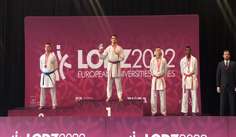 Հայ ուսանողները 1 ոսկե և 1 բրոնզե մեդալ են նվաճել Եվրոպական համալսարանական 6-րդ մարզական խաղերում