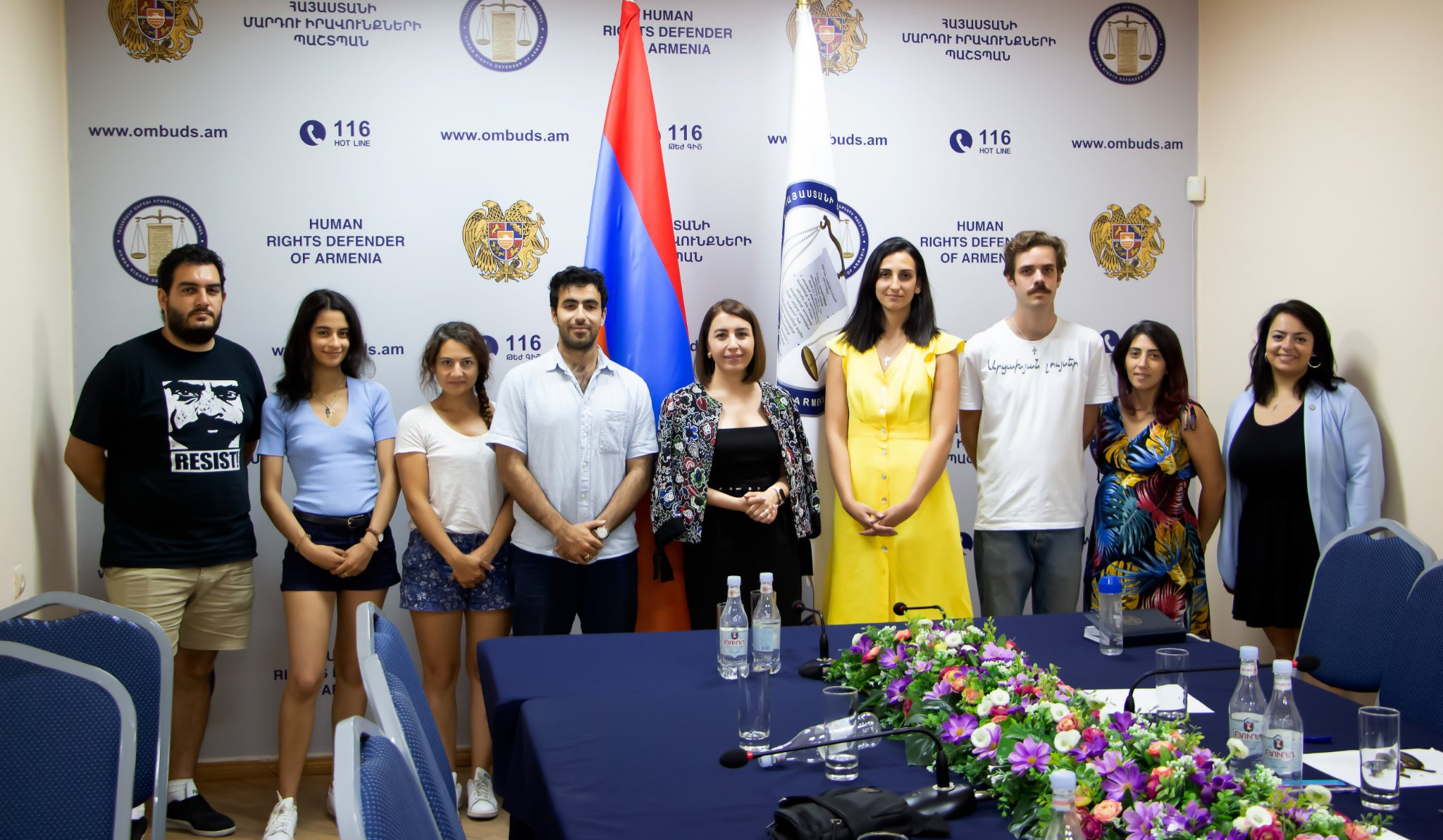 ՀՀ ՄԻՊ-ն ընդունել է ընդունել է ֆրանսիական «Շարժում» ասոցիացիայի ներկայացուցիչներին