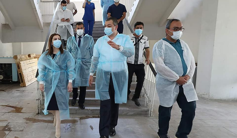 Անահիտ Ավանեսյանը «Սուրբ Գրիգոր Լուսավորիչ» ԲԿ-ի «Ավան» կլինիկայում ծանոթացել է իրականացվող աշխատանքներին