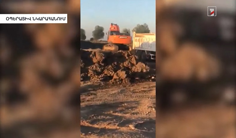 Ավազի ապօրինի հանք. ՊԵԿ-ի բացահայտումը