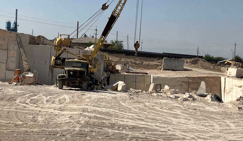 Արարատի մարզում տրավերտինի ապօրինի արդյունահանման դեպք է հայտնաբերվել