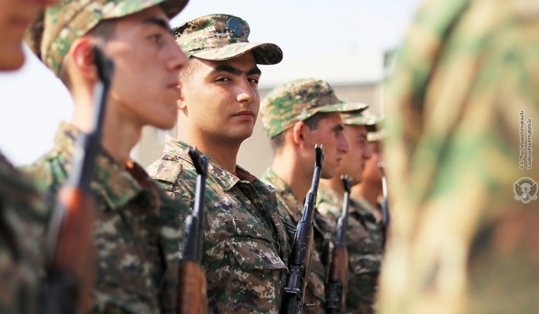 Զորամասերից մեկում տեղի է ունեցել երդման հանդիսավոր արարողություն