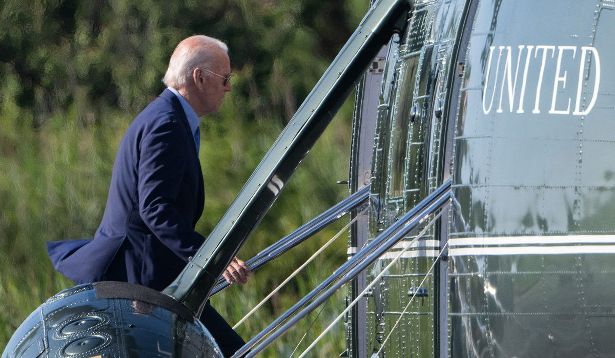 Biden arrives in eastern Kentucky to review flood damage