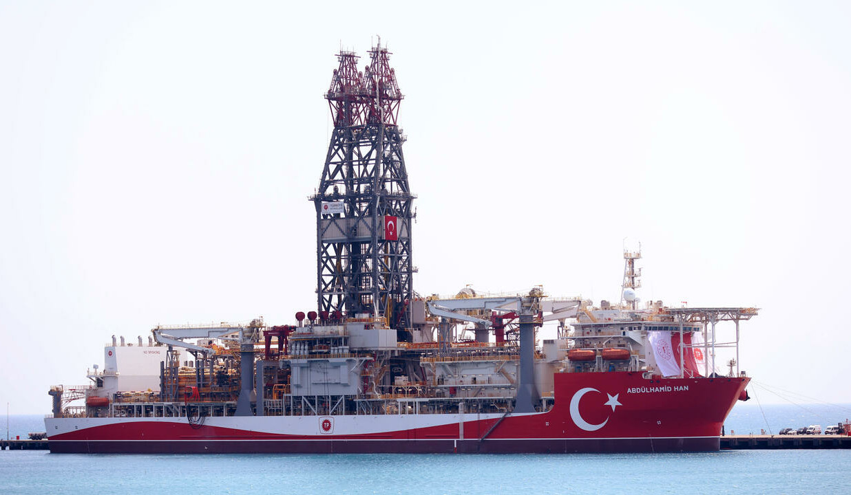 Турецкое буровое судно «Abdulhamid Han» 9 августа выйдет в море для первого своего бурения в Средиземном море