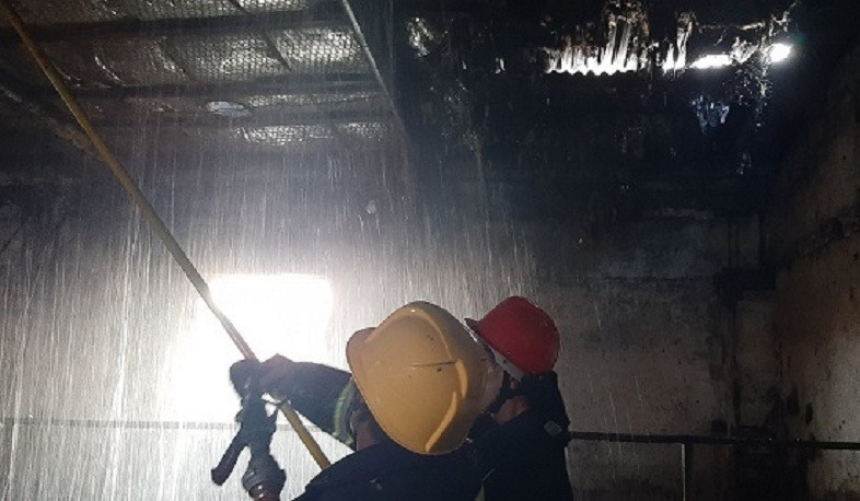 Հրդեհ Ազատան գյուղում