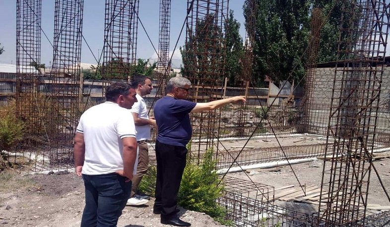 Քաղաքաշինության կոմիտեի նախագահը հետևել է Մասիս համայնքում իրականացվող շինարարական ծրագրերի ընթացքին