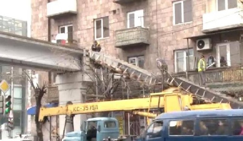 Ապամոնտաժվելու է Բագրատունյաց-Արտաշիսյան խաչմերուկի վերգետնյա հետիոտնային անցումը