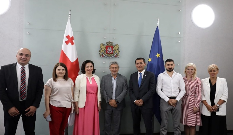 Արթուր Մարտիրոսյանը վրաց գործընկերոջն է ներկայացրել Երևանում կայանալիք STARMUS VI փառատոնի միջոցառումները