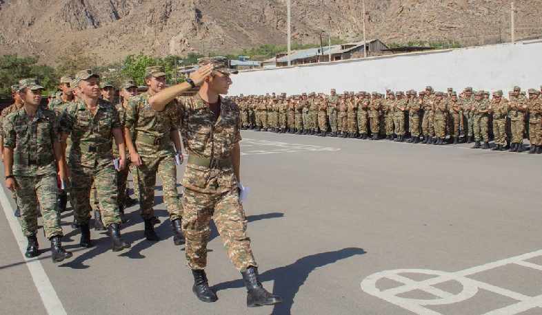 Զորացրման հանդիսավոր արարողություն N զորամասում