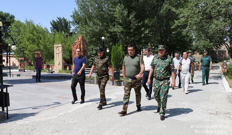 Քրեակատարողական ծառայության պետը հետևել է ՔԿՀ-ներում շինարարական աշխատանքներին և ծանոթացել ազատազրկված անձանց խնդիրներին