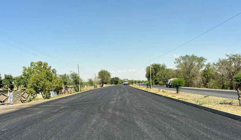 Նորոգվում է Երևան-Արմավիր ավտոճանապարհի էջմիածին-Արմավիր հատվածը