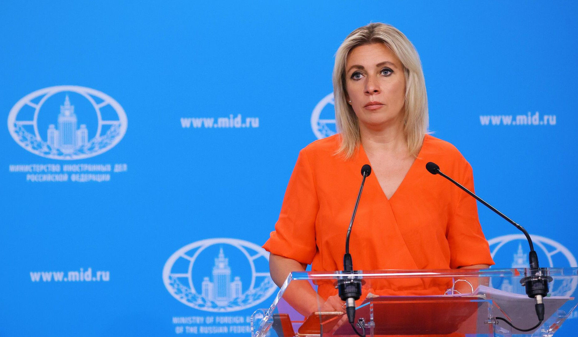 Захарова осудила позицию генсека ООН по поводу бомбардировки Запорожской АЭС