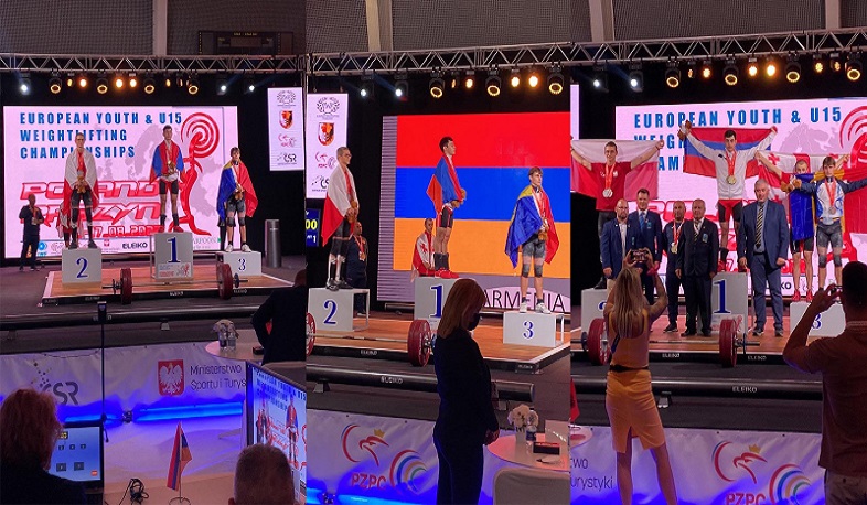 Ծանրորդ Վալերիկ Մովսիսյանը դարձել է Եվրոպայի Մ15 տարեկանների չեմպիոն