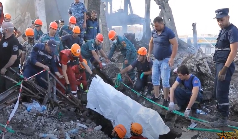 «Սուրմալու» առևտրի կենտրոնում հրդեհաշիջման և որոնողական աշխատանքները շարունակվում են․ զոհերի թիվը 16 է