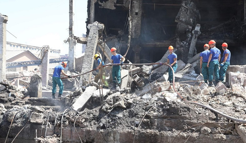 Ներկայումս աշխատանքներ են տարվում բուն պայթյունի հատվածում. ԱԻՆ մամուլի խոսնակ