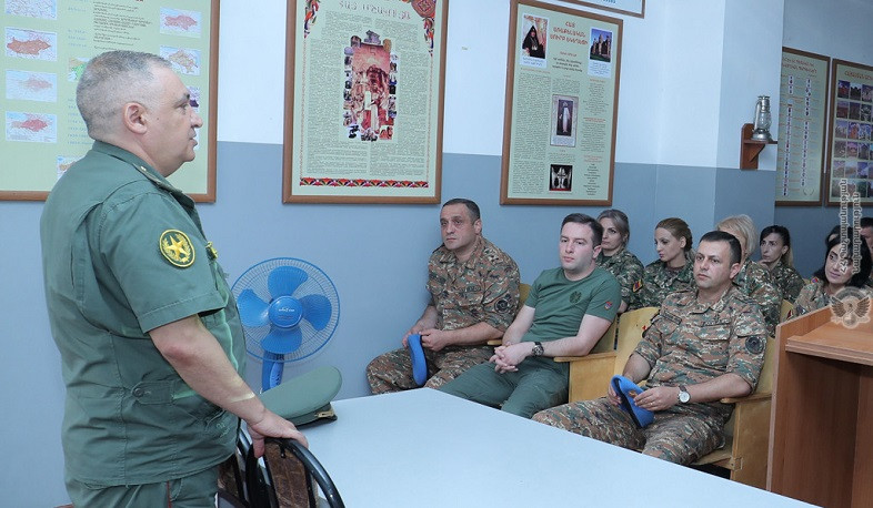 ՊՆ խաղաղապահ ուժերի բրիգադում անցկացվել է մեթոդագործնական պարապմունք