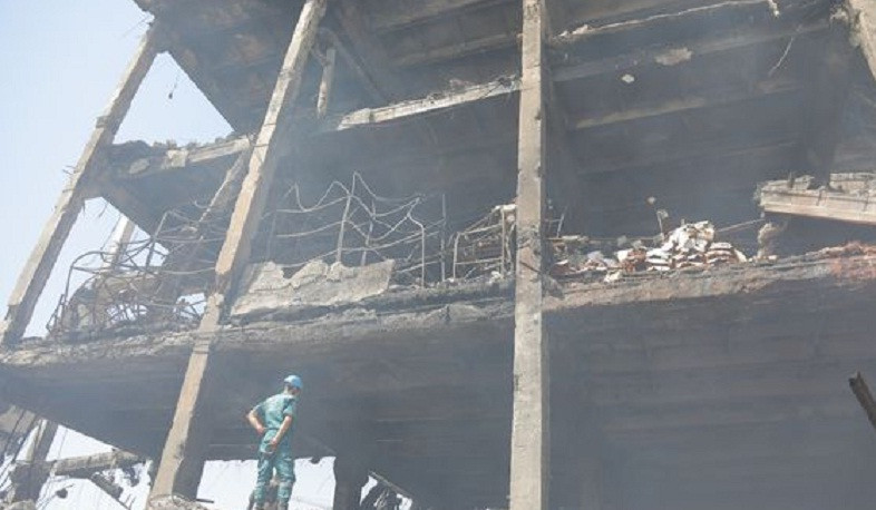 В ТЦ «Сурмалу» продолжаются поисково-спасательные работы