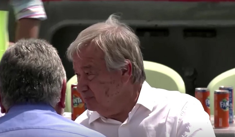 UN chief Guterres sails to inspect grain ships off Turkey's coast