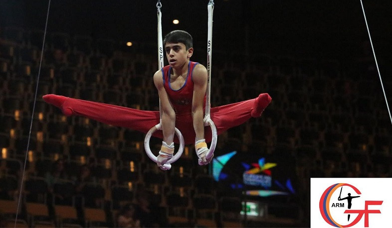 Համլետ Մանուկյանը մարմնամարզության Եվրոպայի երիտասարդների առաջնության կրկնակի արծաթե մեդալակիր է դարձել