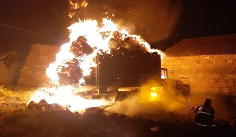 Գավառ քաղաքի «Դոմիկներ» կոչվող փողոցում այրվել է ավտոմեքենա