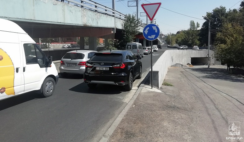 «Լամբադա» տրանսպորտային հանգույցի ստորին հատվածի երթևեկությունը դարձել է շրջանաձև