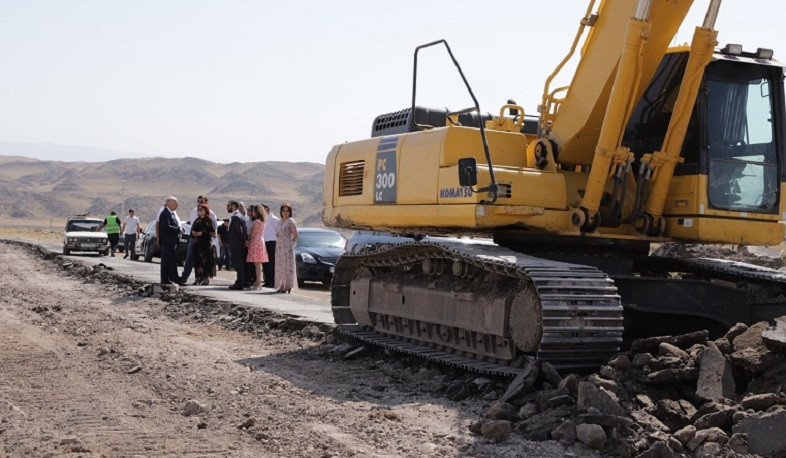 Ինտենսիվորեն ընթանում են Իսահակյան-Գյումրի և Երերույքի տաճար ավտոճանապարհների շինաշխատանքները