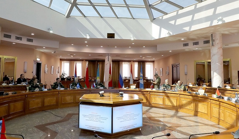 MDB dövlətlərinin müdafiə nazirliklərinin şəxsi heyəti ilə iş üzrə orqan rəhbərlərinin komitəsinin iclası keçirilib