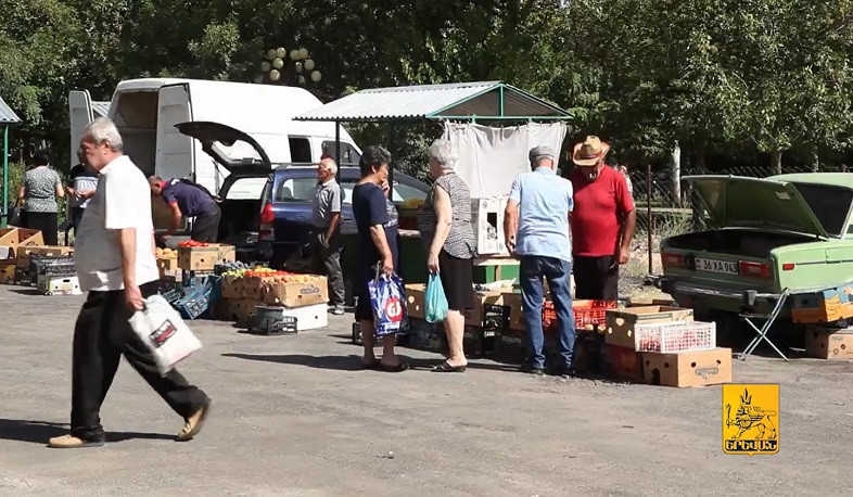 Գյուղմթերքի շուկա՝ Դավթաշենում