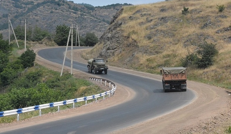 Berdzor dəhlizi ilə nəqliyyatın hərəkəti təhlükəsizdir: Artsax DİN