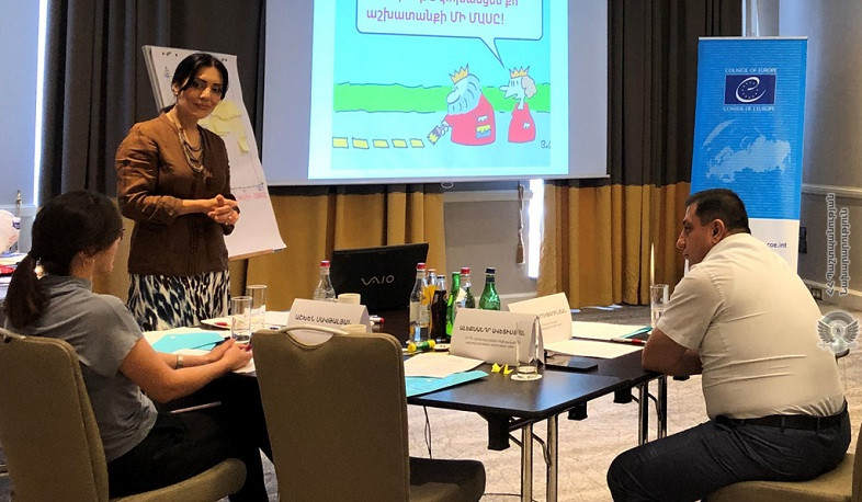 ՀՀ ՊՆ ԶՍՊ վարչության ղեկավար անձնակազմի համար անցկացվել է վերապատրաստման դասընթաց