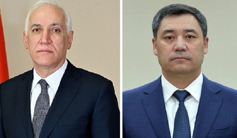 President Vahagn Khachaturyan sent congratulatory message to President of Kyrgyzstan Sadyr Japarov