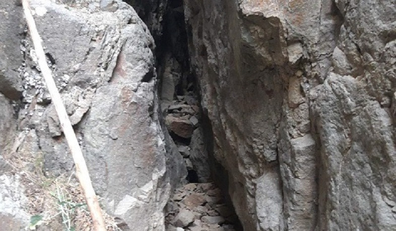 Հերմոն գյուղի սկզբնամասում երկու արջի քոթոթներ արգելափակվել են ժայռի ճեղքի մեջ