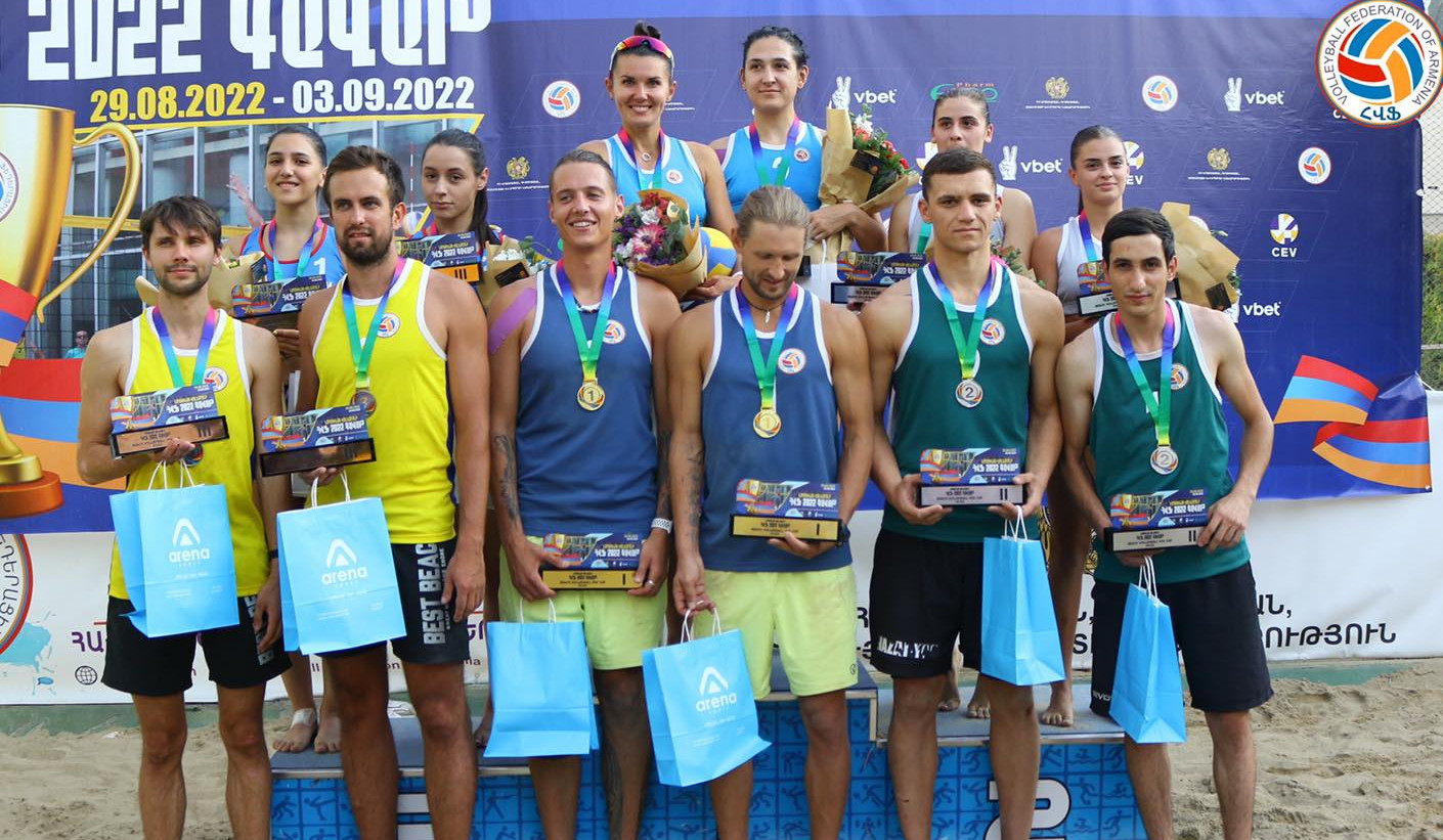 Կայացել է լողափնյա վոլեյբոլի կանանց և տղամարդկանց բաց առաջնությունը