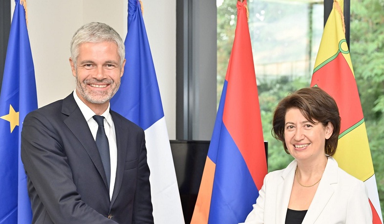 Քննարկվել են Հայաստանի և Օվերնյ-Ռոն-Ալպ ռեգիոնի միջև ձևավորված տնտեսական և ապակենտրոնացված համագործակցությանն առնչվող հարցեր